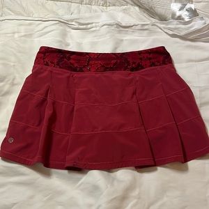 Lululemon Pace Rival Mid-Rise Tennis Skirt size 8